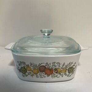 Corning Ware Spice of Life Casserole Dish with Lid (1.5L)